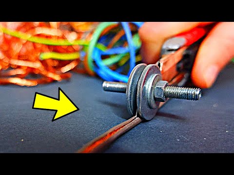 This video will make your Life easier. Copper from thin Wires, quickly and easily in just 8 Minutes.