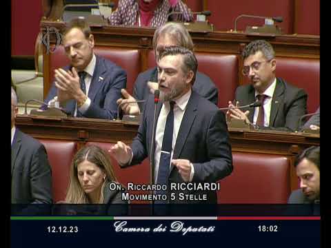 Riccardo Ricciardi -  M5S Camera - Intervento in Aula - 12/12/2023