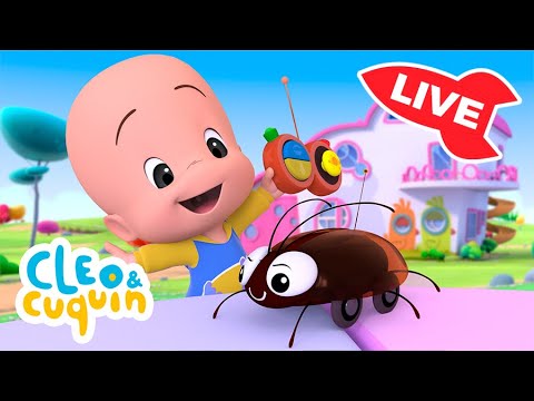 🔴 LIVE 🔴 Nursery Rhymes and children songs with Cleo and Cuquin