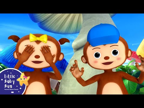 Peekaboo! Moneky Baby Game | Little Baby Bum - Nursery Rhymes for Kids | Baby Song 123