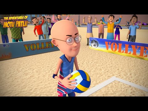 Volley Ball Match In Juhu Beach | Hindi Cartoon | Motu Patlu | New Episodes | S13 | 