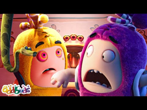 CURSED CAVE 🐍🔦🐸 | BEST OF NEWT 💗 | ODDBODS | Funny Cartoons for Kids