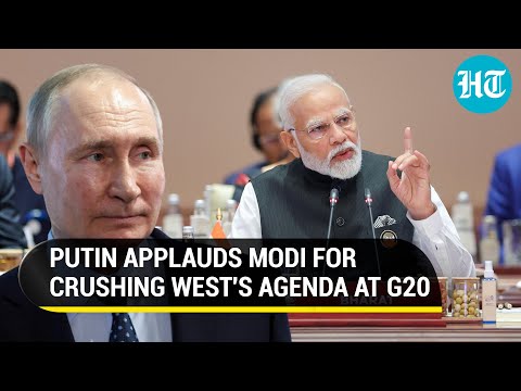 Putin Salutes Modi For Defeating West's Ukraine 'Propaganda' At G20; 'India Managed To...' | Watch