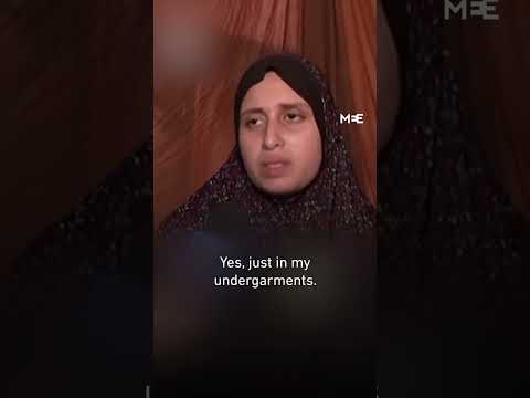 Pregnant Palestinian woman says Israeli soldiers threatened to rape her