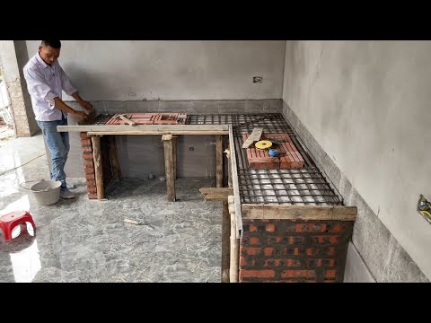 Techniques Construction &amp; Installation Of Kitchen Tables Directly According To Traditional Methods