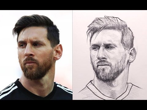 A Better way to Practice Drawing using loomis method | Messi