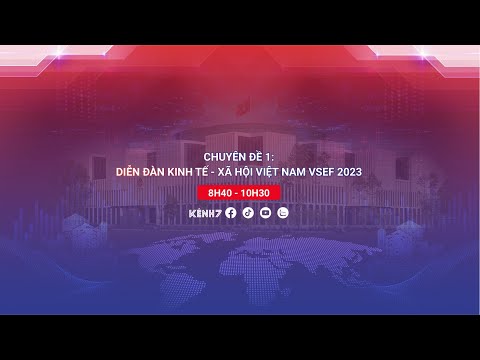 Chuy&ecirc;n đề 1: Diễn đ&agrave;n Kinh tế - X&atilde; hội Việt Nam VSEF 2023 | Truyền h&igrave;nh Quốc hội Việt Nam