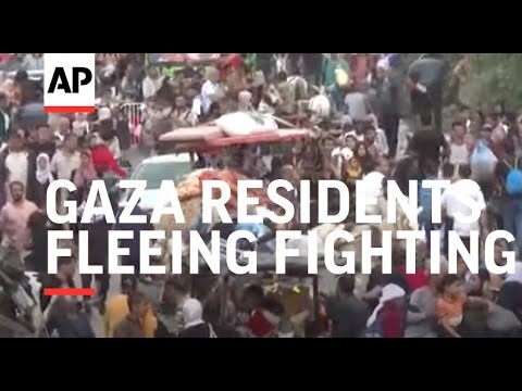 Gaza residents fleeing fighting in the north describe hardship, desperation