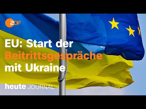 heute journal vom 14.12.2023: EU-Beitrittsgespr&auml;che Ukraine, Anschlagspl&auml;ne verhindert, Klimageld