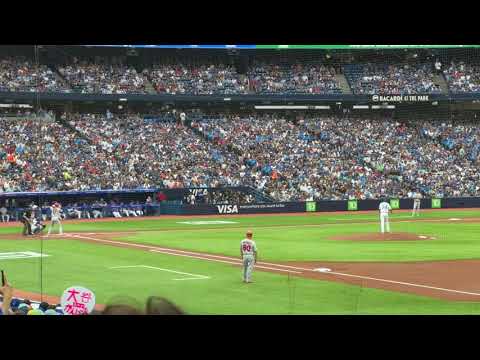 Ohtani Shohei Homer against Bluejays on his 1st ball July 28th, 2023