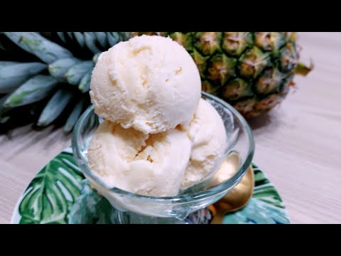 Whip condensed milk with pineapple! The best creamy no bake dessert!