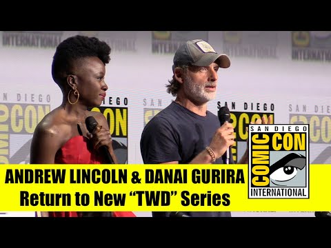 ANDREW LINCOLN &amp; DANAI GURIRA Announce Their Return in a NEW WALKING DEAD SERIES | Comic Con 2022