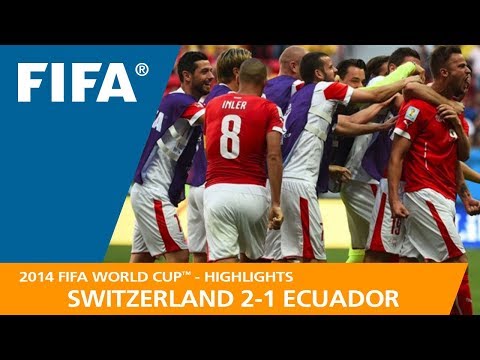 Switzerland v Ecuador | 2014 FIFA World Cup | Match Highlights