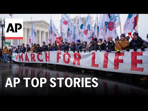 Winter weather, March for Life 2024 | AP Top Stories