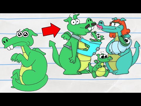 Meet the Dragon Family! | Boy &amp; Dragon | Cartoons for Kids | WildBrain Bananas