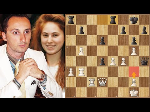 A Draw Was Never An Option! || Polgar vs Topalov || Dos Hermanas (1996)