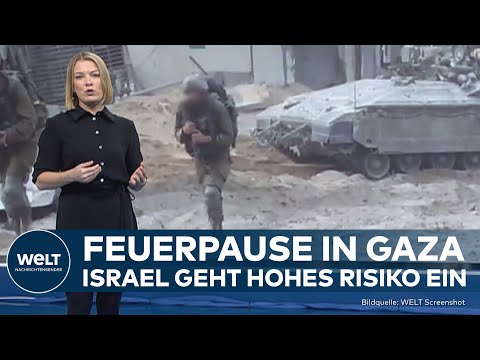 KRIEG IN NAHOST: Feuerpause in Gaza! So k&amp;ouml;nnten die Hamas-Terroristen einen Vorteil gen Israel haben