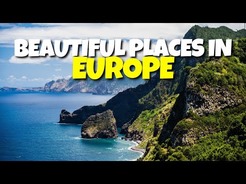 21 Beautiful Natural Places In Europe - Drone - Aerial - Land views From Switzerland to Georgia..