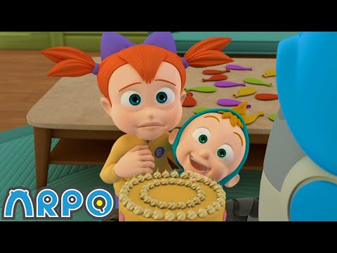 Emma Takes The Cake | ARPO The Robot Classics | Full Episode | Baby Compilation | Funny Kids Cartoon