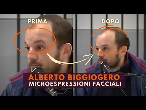 Cosa passa per la mente di Alberto Biggiogero? - Analisi Microespressioni