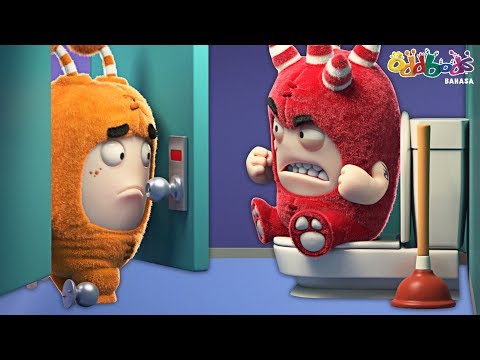 Oddbods | Pintu Toilet | Kartun Lucu Untuk Anak-Anak