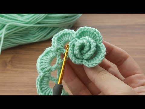 Wow Amazing💯👌 you won't believe I did this / Very easy crochet rose motif making for beginners