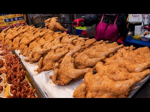 Popular Fried Chicken that sells 5,000 units per month - korean street food