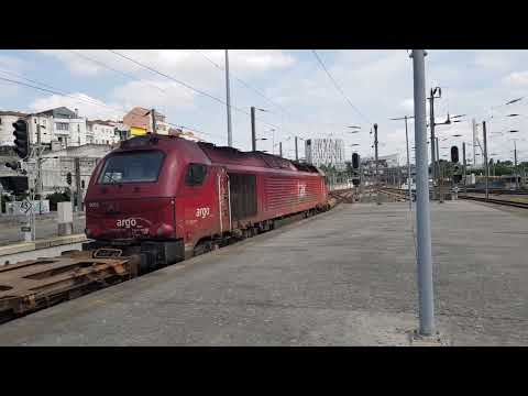 Takargo Class 6000 - 6005 Departing Porto Campanha Station on 27/05/23