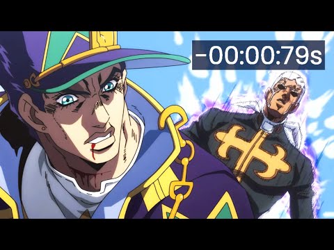 Jotaro vs Pucci but with ACTUALLY REALISTIC timing