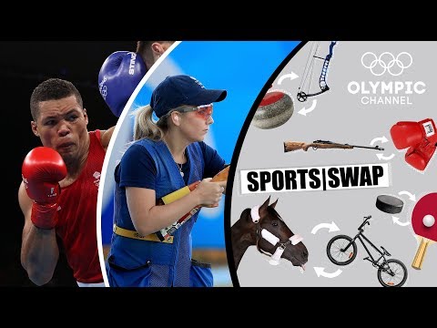 Boxing vs Skeet Shooting | Can They Switch Sports? | Sports Swap Challenge