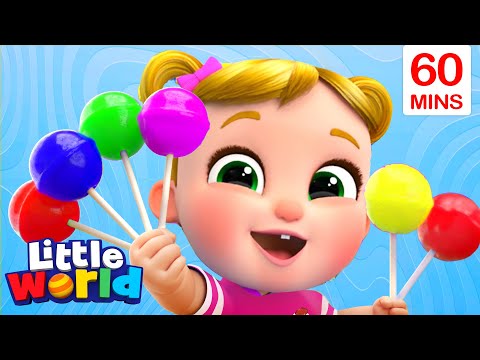 Lollipop Song | Ice Cream Song + More Kids Songs &amp; Nursery Rhymes by Little World