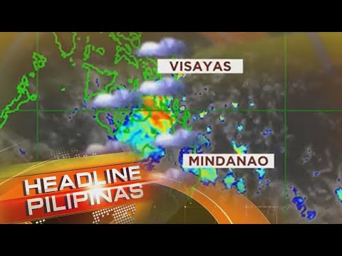 Low pressure area sa silangan ng Mindanao, binabantayan | Headline Pilipinas