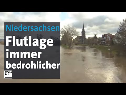 Nord- und Mitteldeutschland: Hochwasserlage spitzt sich zu | BR24