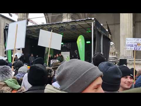 Demo und Kundgebung 08.01.2024 - Protest der Bauern