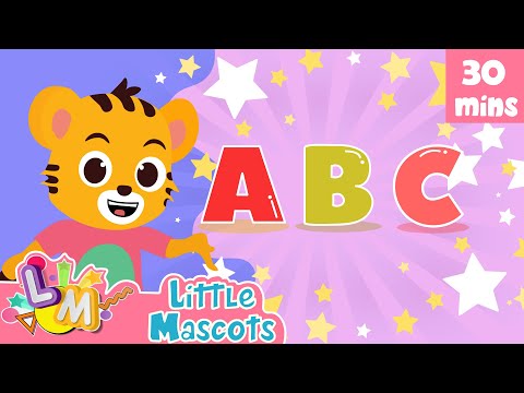 ABC Song + Colors Of The Rainbow + More Little Mascots Nursery Rhymes &amp; Kids Songs