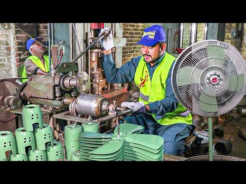 How High-Quality Khurshid Pedestal Fans Are Made