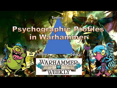 Army Tiers in Psychographic Profiles - Warhammer Weekly 08182021