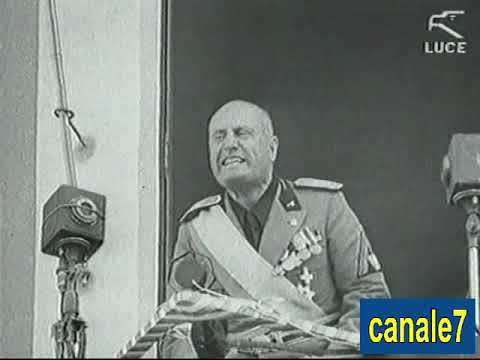 STORICO DISCORSO DI BENITO MUSSOLINI A LECCE IL 7 SETTEMBRE 1934