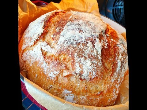 PAIN MAISON COMME A LA BOULANGERIE (sans p&eacute;trissage) 🍞🥖