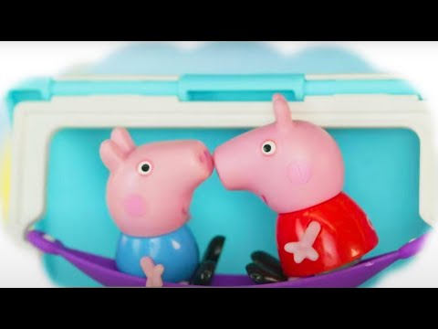 Peppa Pig Official Channel | Motorhome Camping Toy Play | Play-Doh Show Stop Motion