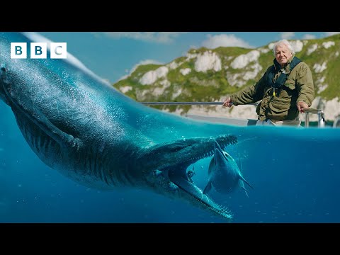 Uncovering the secrets of the TERRIFYING pliosaur 🦖 | Attenborough and the Giant Sea Monster - BBC