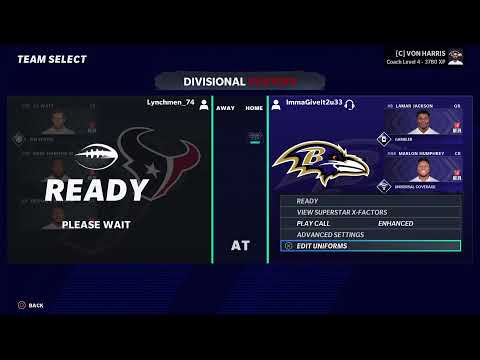 Texans vs Ravens