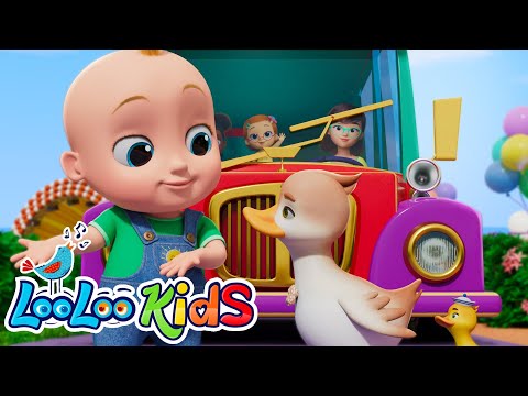 [ NEW 1 hour ] Wheels On The Bus 👶🏻 Preschool Melodies and Nursery Rhymes by LooLoo Kids