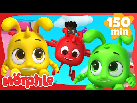 🌈 Color Baby Morphle's and Magical Airplanes🪄✈️ | Cartoons for Kids | Mila and Morphle