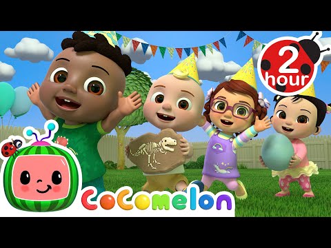 Cody's Dino Birthday Party | CoComelon - It's Cody Time | CoComelon Songs for Kids &amp; Nursery Rhymes