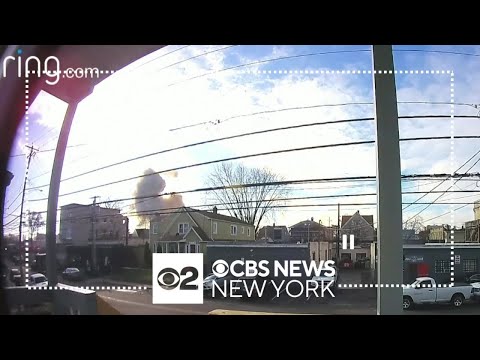 Ring camera video shows waste plant explosion in Connecticut