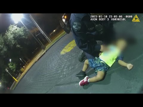 Body-worn camera footage shows DPD officer saving unresponsive toddler in McDonald's drive-thru