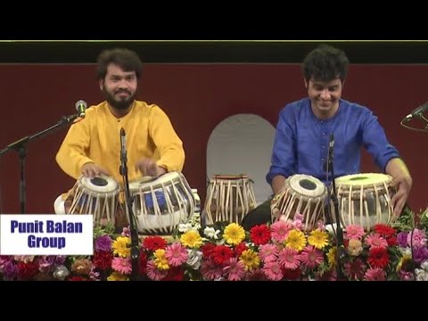 Yashwant Vaishnav &amp; Ishaan Ghosh Playing Dhir Dhir | Tabla Duet