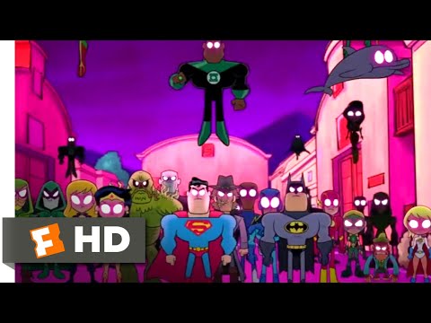 Teen Titans GO! to the Movies (2018) - Justice League vs Teen Titans Scene (9/10) | Movieclips