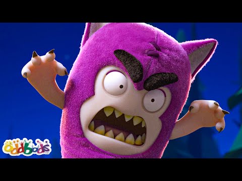 Newt is a WEREWOLF 🐺🌕 | BEST OF NEWT 💗 | ODDBODS | Funny Cartoons for Kids